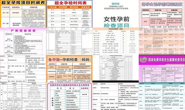汕头孕前检查有什么项目