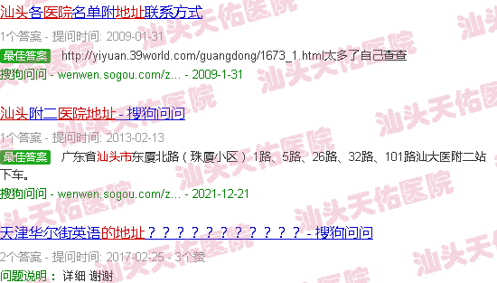 汕头天佑医院的地址