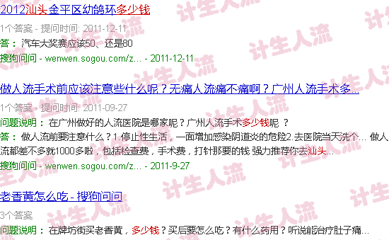 汕头上环一般要多少钱