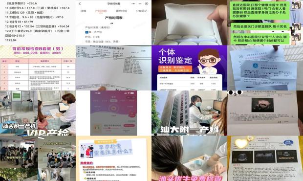 汕头去医院检查怀孕多少钱