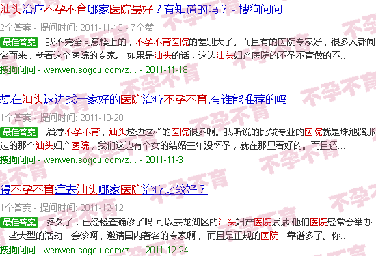 汕头不孕不育医院哪*好