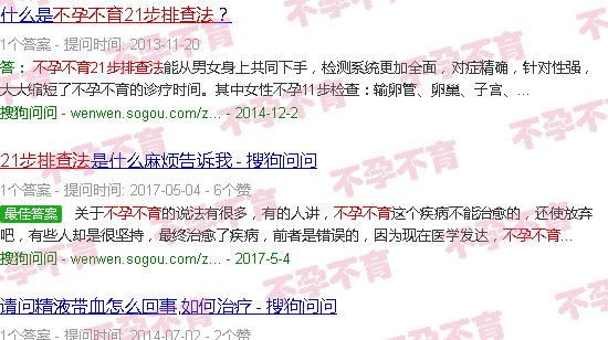 汕头不孕不育21步排查法