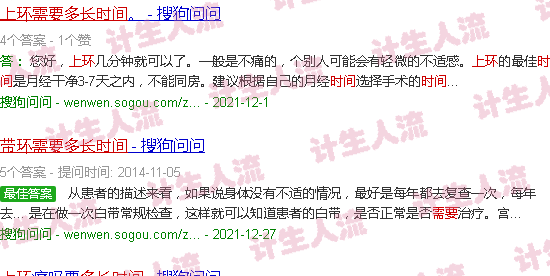 汕头上环需要多长时间