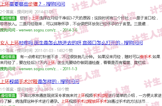 汕头女性上环手术过程图