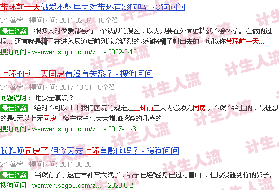 汕头上环前*同房了怎么办