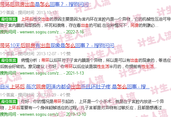 汕头上环后同房出血怎么办